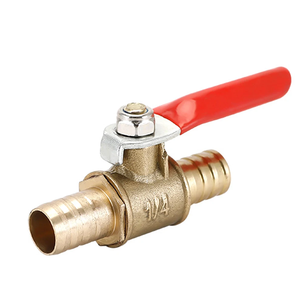 6-12mm空気圧ボールバルブホースバーブインライン真鍮水油 - Spoke Nipple Brass のレビューと価格
