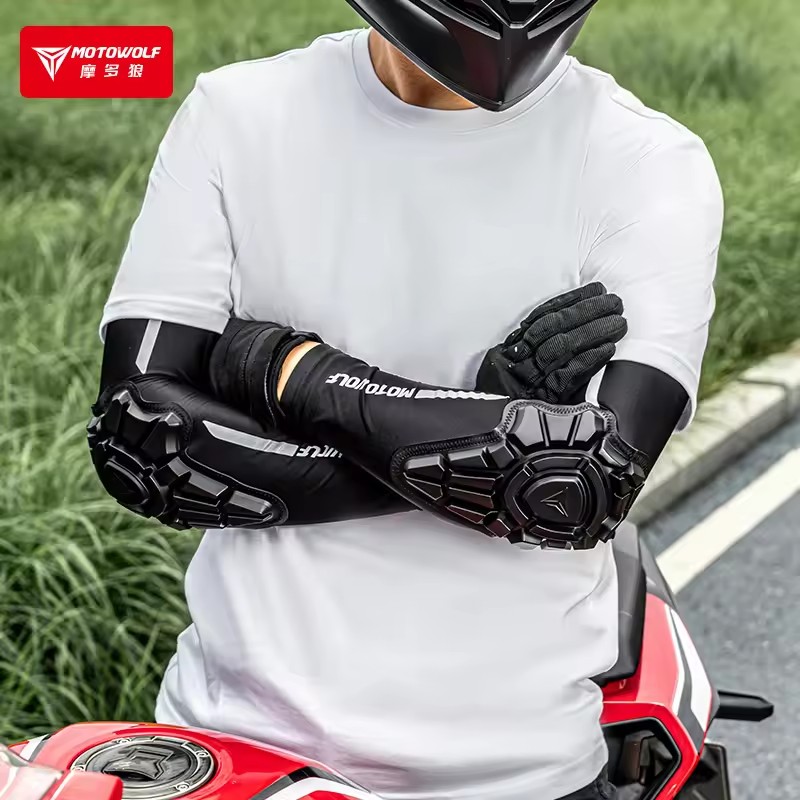 Motowolf-モトクロスエルボープロテクター,bmx,d - Mountain Biking Elbow Pads のレビューと価格